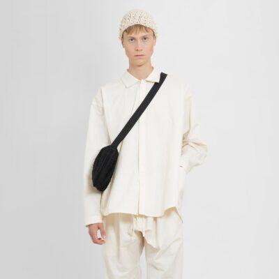 JAN-JAN VAN ESSCHE MAN OFF-WHITE SHIRTS