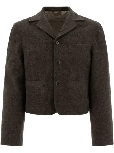 KAPITAL twill blazer - Black