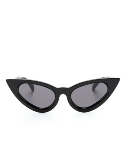 Kuboraum Mask Y3 cat-eye frame sunglasses - Black