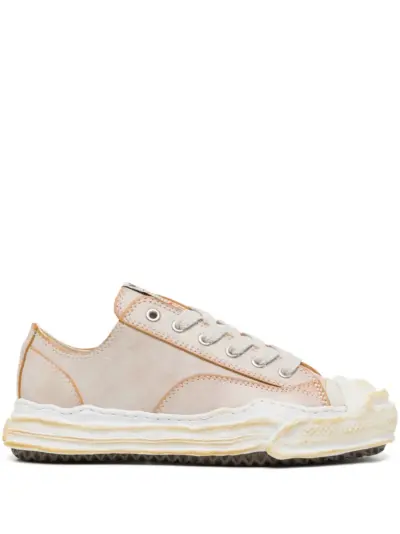 Maison MIHARA YASUHIRO Hank leather sneakers - Brown