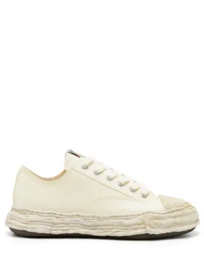 Maison MIHARA YASUHIRO Peterson23 canvas lace-up sneakers - White