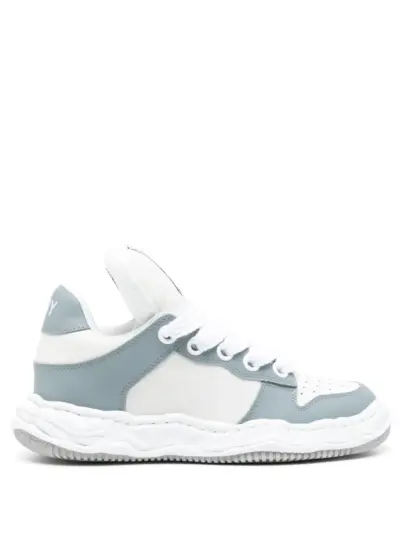 Maison MIHARA YASUHIRO Wayne OG Sole leather sneakers - Blue