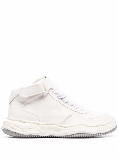 Maison MIHARA YASUHIRO Wayne chunky-sole high-top sneakers - White