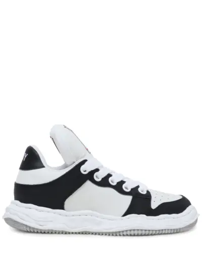Maison MIHARA YASUHIRO Wayne low-top leather sneakers - Black