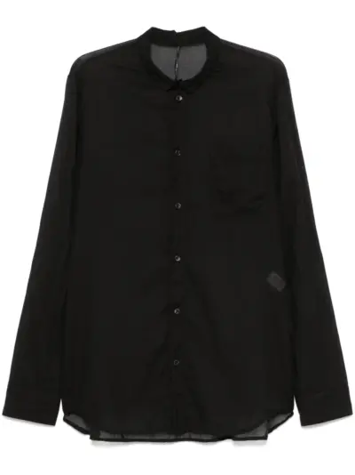 Masnada cotton shirt - Black