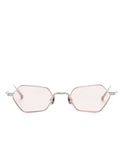 Matsuda M3138 geometric frame sunglasses - Silver