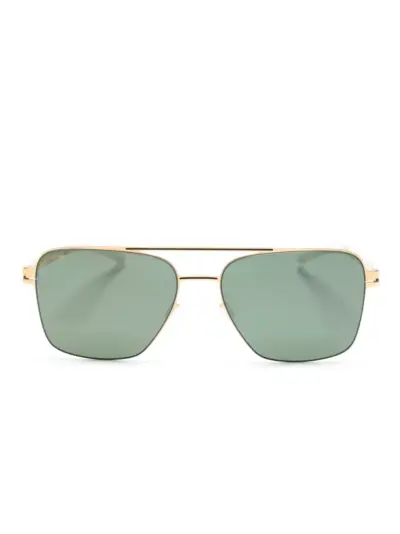 Mykita Bernie pilot-frame sunglasses - Gold
