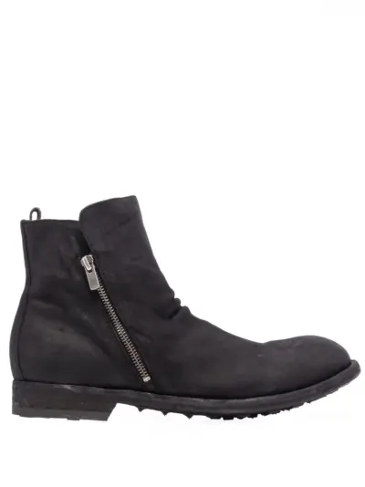 Officine Creative Arbus zipped boots - Black