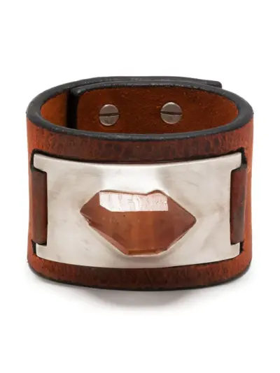 Parts of Four Amulet champagne-quartz cuff - Orange