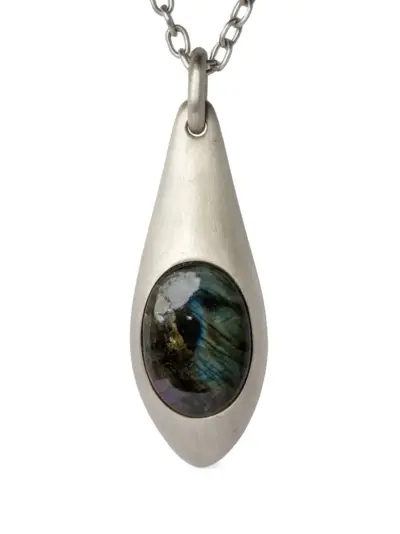 Parts of Four Chrysalis necklace - Silver