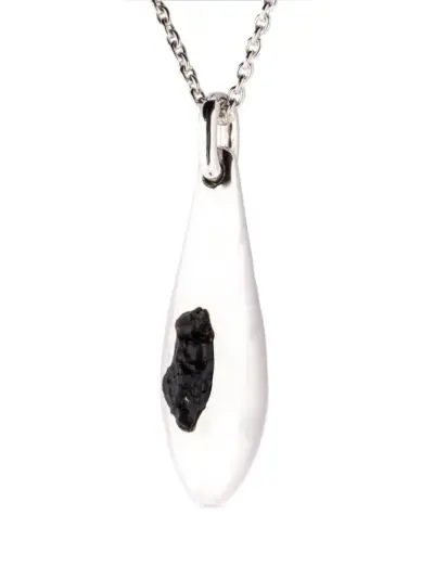 Parts of Four Chrysalis pendant necklace - Silver