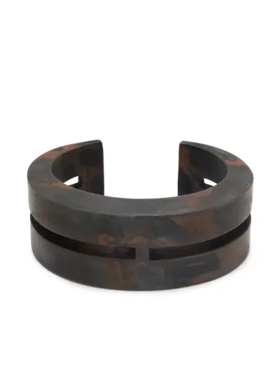 Parts of Four Crescent Crevice bracelet - Grey