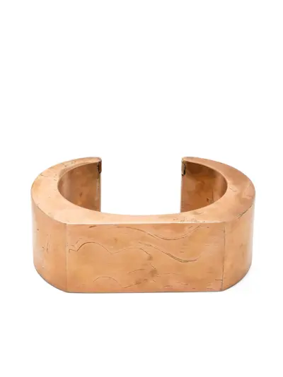 Parts of Four Crescent Plane 30mm bracelet - Gold