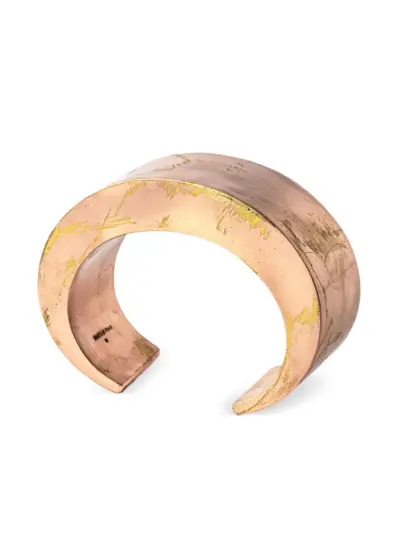 Parts of Four Crescent cuff bracelet - Pink