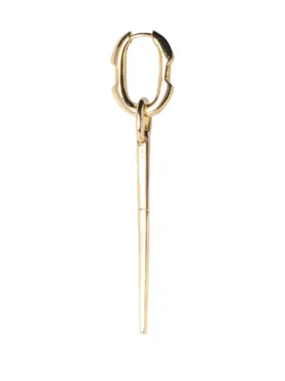 Parts of Four Deco drop-design earring - Gold