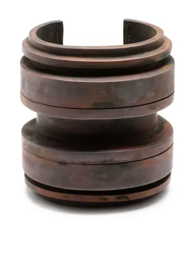 Parts of Four Ghost Combo brass bracelet - Brown
