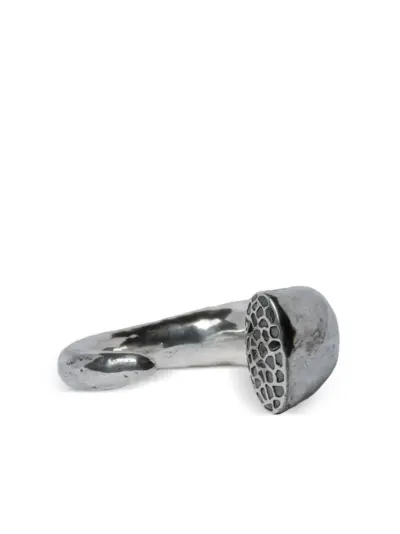 Parts of Four Giant Horn bracelet (38mm) - Silver