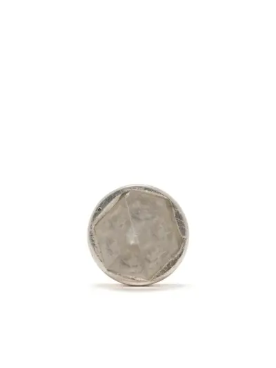 Parts of Four Herkimer spike stud earring - Metallic