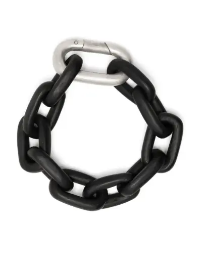 Parts of Four Infinity Chain bracelet - Black