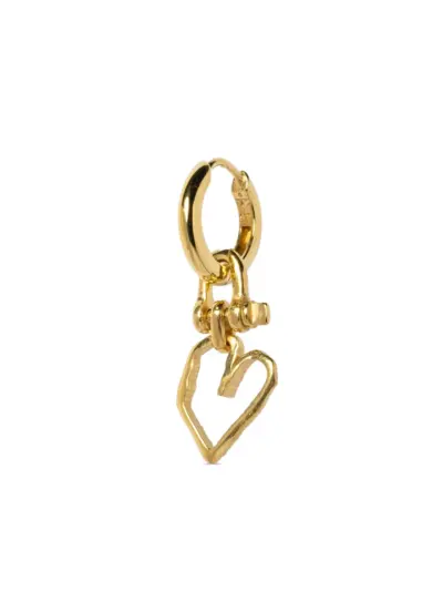 Parts of Four Jazz's Heart earring - Gold