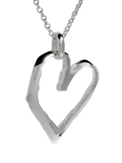 Parts of Four Jazz's Heart sterling silver necklace