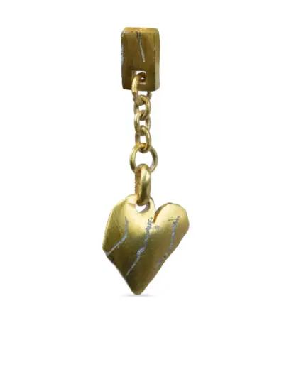 Parts of Four Jazz's Solid Heart single earring - Gold