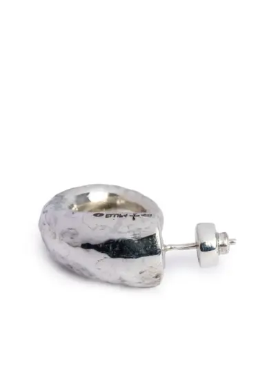 Parts of Four Little Horn sterling-silver single-earring