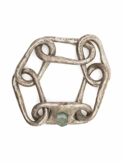 Parts of Four Roman Large Link bracelet - Silver