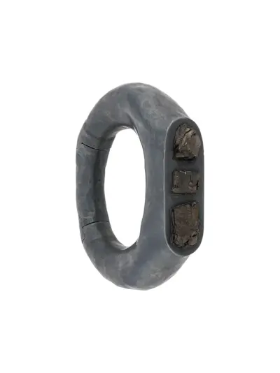 Parts of Four Roman stone bracelet - Grey