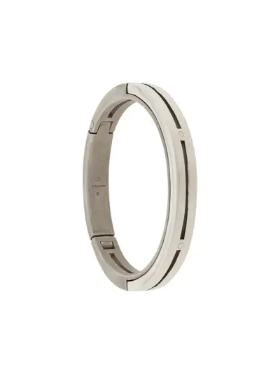 Parts of Four Sistema matte-finish bracelet - Silver