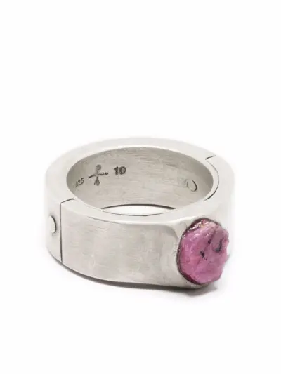 Parts of Four Sistema ring (Terrestrial Surfaced, Expanded, 9mm, DA+DRUS) - Silver