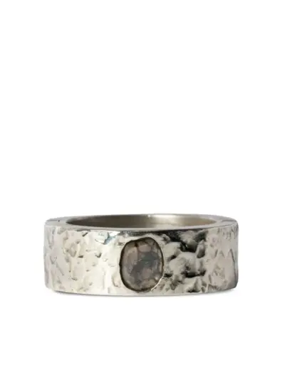 Parts of Four Sistema sterling-silver diamond ring