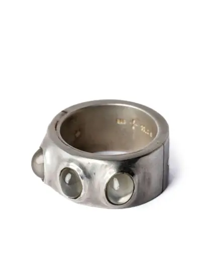 Parts of Four Sistema sterling-silver moonstone ring