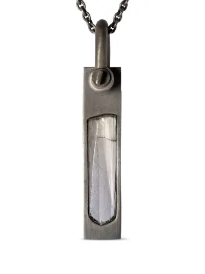 Parts of Four Talisman pendant necklace - Silver