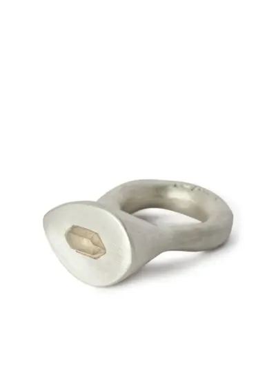 Parts of Four Tall Roman ring - Silver