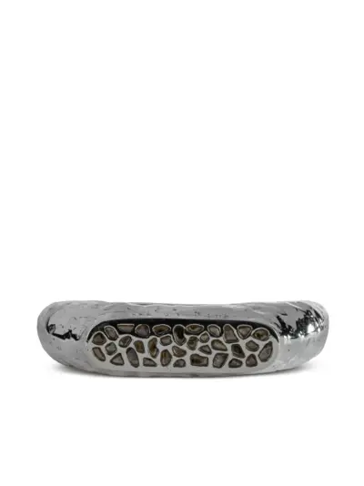 Parts of Four Thin Roman bracelet - Silver