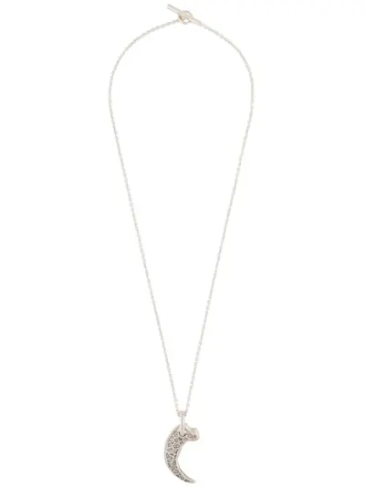 Parts of Four bear claw necklace - Silver