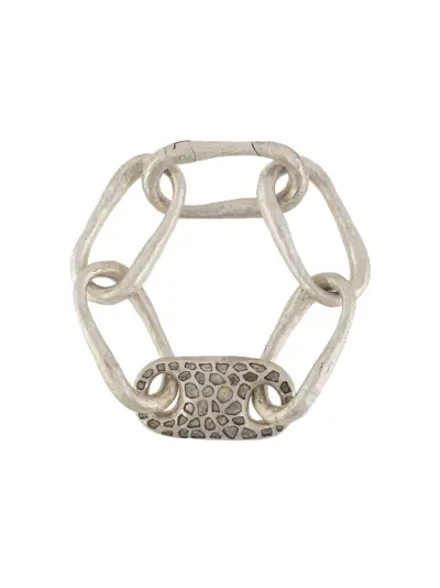 Parts of Four medium link bracelet - Silver
