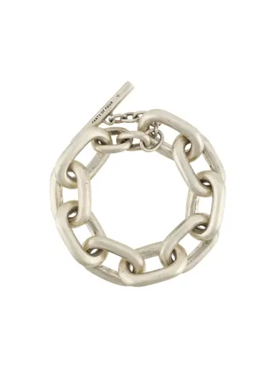 Parts of Four oversized chain bracelet - Silver