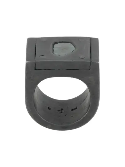 Parts of Four plate single ring - Silver