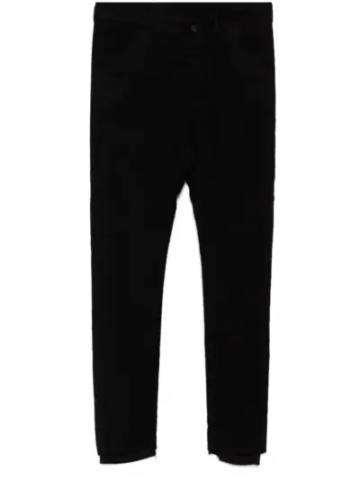 Poème Bohémien belt loops trouser - Black