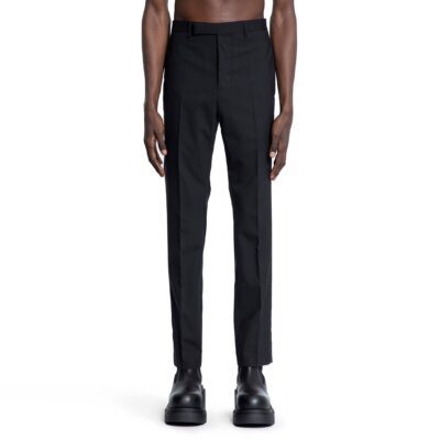 RICK OWENS MAN BLACK TROUSERS
