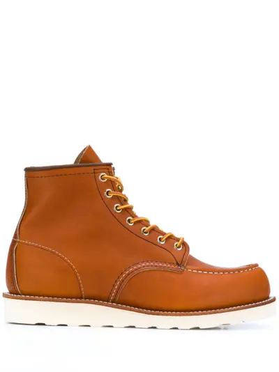 Red Wing Shoes Classic Moc lace-up boots - Brown