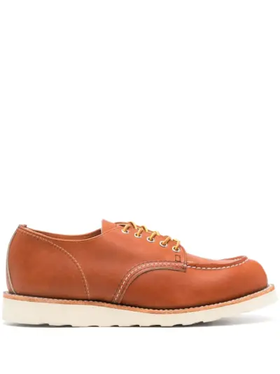 Red Wing Shoes Shop Moc leather derby shoes - Brown