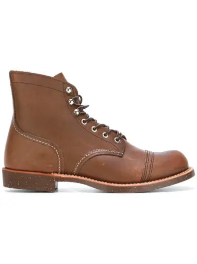 Red Wing Shoes lace-up boots - Brown