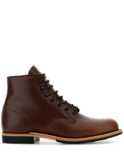 Red Wing Shoes leather ankle boots - Brown