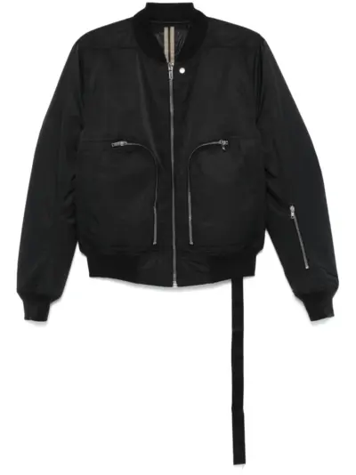Rick Owens DRKSHDW Bauhaus Flight bomber jacket - Black