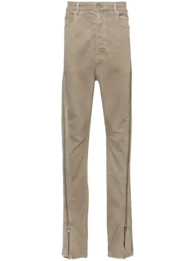 Rick Owens DRKSHDW Bolan Banana high-rise bootcut jeans - Grey