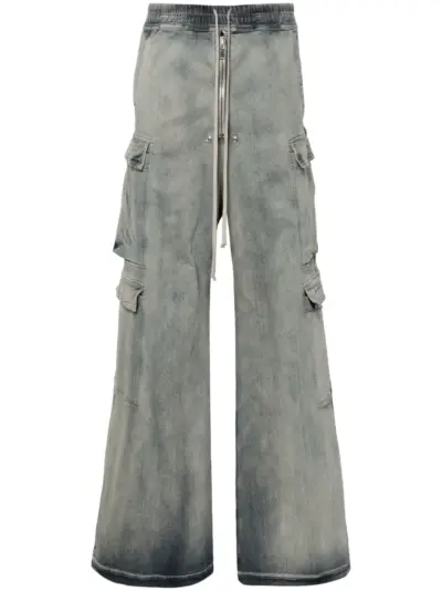 Rick Owens DRKSHDW Double Cargo Jumbo trousers - Blue