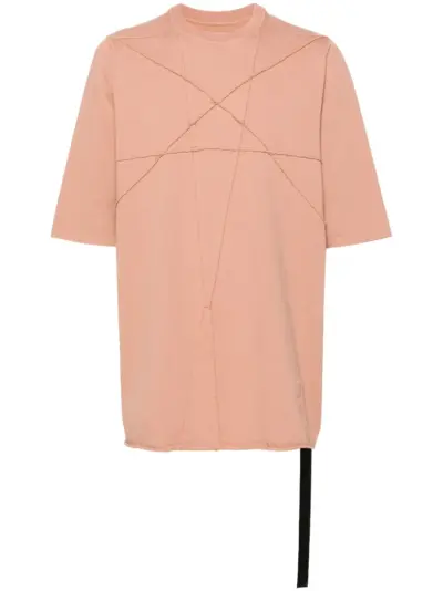Rick Owens DRKSHDW Jumbo SS cotton T-shirt - Pink